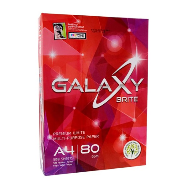 Galaxy Photocopy Paper 80gsm - A4 (box/5rm)